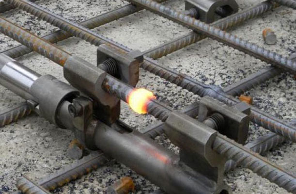 جوش سر به سر میلگرد